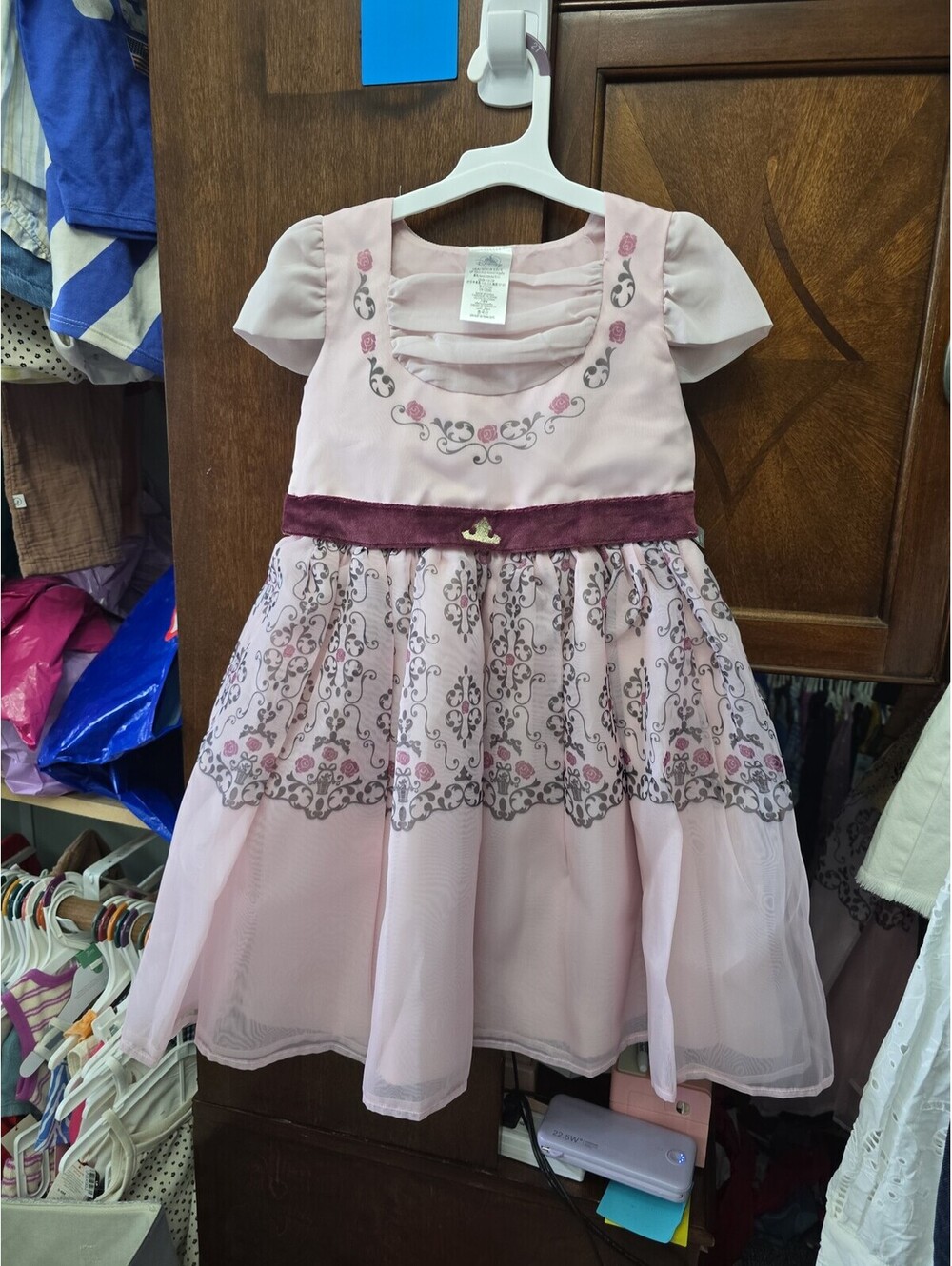 Small brand new adaptive dress from the disney store princess aurora item 1022